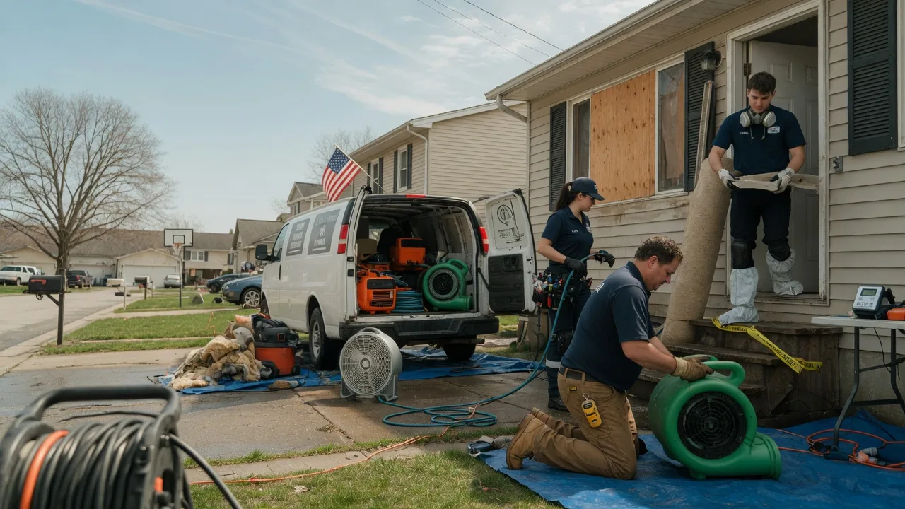 Water Damage Restoration in Garrett, IN near me